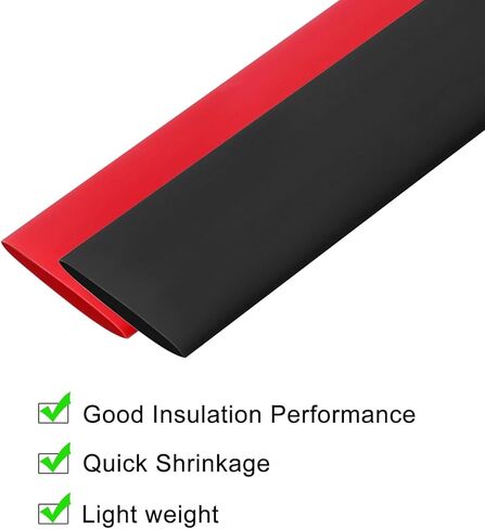 127PCS Heat Shrink Tubing 2:1 Wire Cable Assortment Wrap Waterproof Electric Insulation Tube Kit in Saudi Arabia