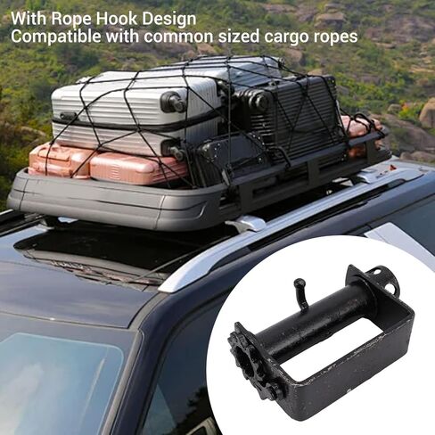 Rope Tightener, Heavy Duty Compact Portable with Secure Locking Mechanism for Long Haul Trucking Camping Home Renovation in Kuwait
