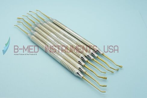 7 قطع من وصلات الملغم/المكثفات المطلية بالتيتانيوم، أدوات طب الأسنان in Saudi Arabia