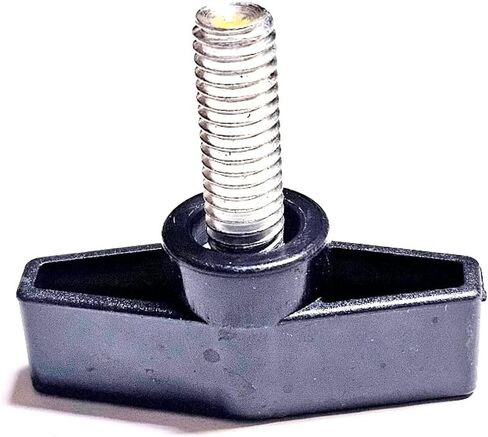 4-Pack. Wing T Knob, 3/8-16 Thread Size- Male-Heavy Duty Head Diameter 2-1/8" in Kuwait