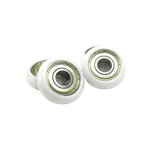 4 Pieces 8x28x10 POM Coated Roller BSR60828-10 28mm Diameter 8mm Shaft Wheel 8 * 28 10 Rowing Machine seat Pulley in Saudi Arabia