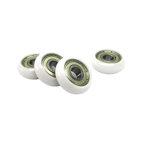 4 Pieces 8x28x10 POM Coated Roller BSR60828-10 28mm Diameter 8mm Shaft Wheel 8 * 28 10 Rowing Machine seat Pulley in Saudi Arabia