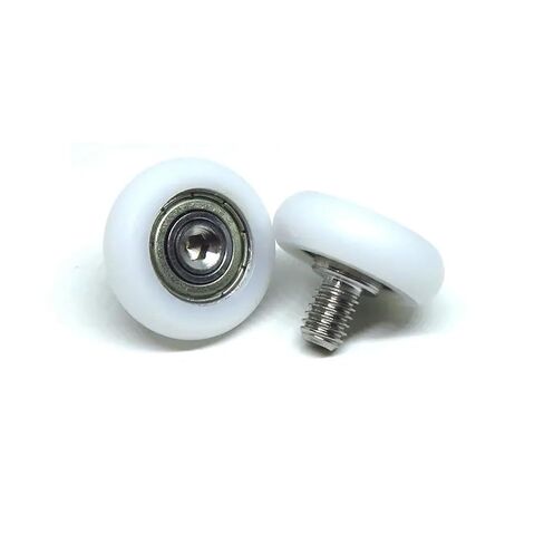 4 Pieces BSR69622-7C1L8M6 POM Round Pulley with M6 Screw OD 22mm Nylon Coated Plastic Bolt Roller in Saudi Arabia