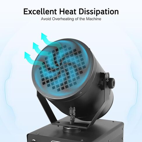 Snow Machines for Outdoor Indoor, 1200W Shaking Head Artificial Snowflake Machine with Wireless Remote Control Fake Snow Maker Machine for Party Christmas Wedding Photography Parties DJ Stage Parades in Kuwait