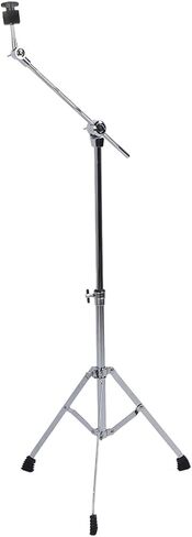 Qiilu Adjustable Cymbal Stand - Professional Iron Straight Stand for All Drummers,Foldable Design for Easy Transport in Saudi Arabia