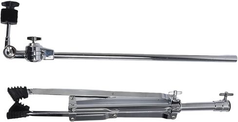 Qiilu Adjustable Cymbal Stand - Professional Iron Straight Stand for All Drummers,Foldable Design for Easy Transport in Saudi Arabia