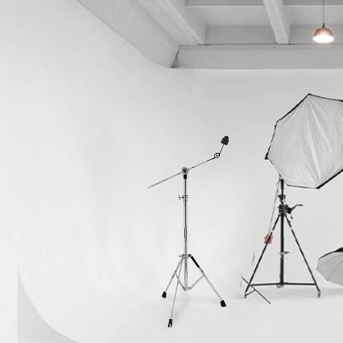 Drum Cymbal Stand Multifunctional Iron Adjustable Foldable Cymbal Straight Stand for Practice in Saudi Arabia