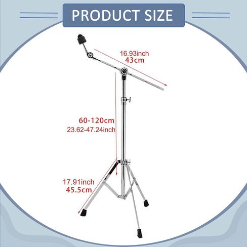 Cymbal Stand Triangle Bracket Jazz Drum Stand Percussion Instrument Parts Holder in Kuwait