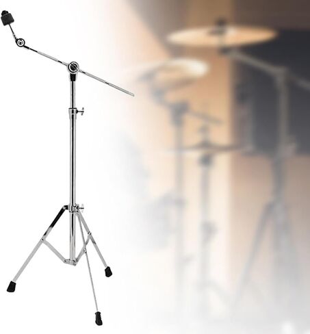Cymbal Stand Percussion Mount Holder Full Metal Adjustable Height Accessory Stable Triangular Stand in Kuwait