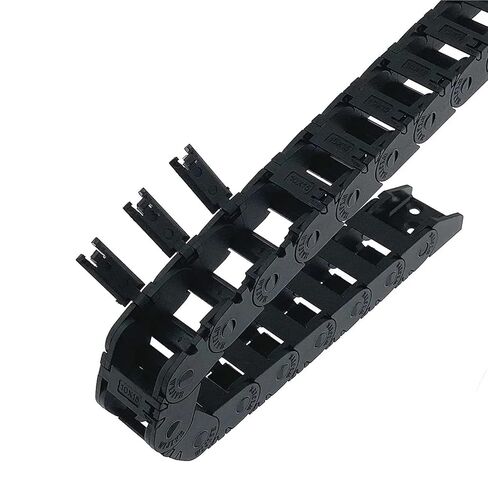 Open Drag Chain Bridge Type 7x7 10x10 10x15 10x20 15x20 18x18 L1m Cable with Ends for CNC 3D Printer Voron 2.4(R15,Semiclosed15x15 Open) in Saudi Arabia