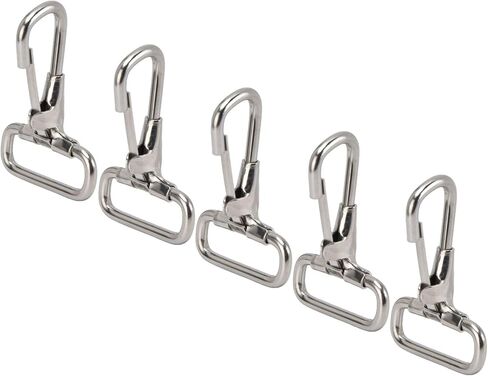 Stainless Steel Snap Hooks Rust Proof Metal Clips for Dog Leash Collar 29mm for Outdoor Supplies in Saudi Arabia