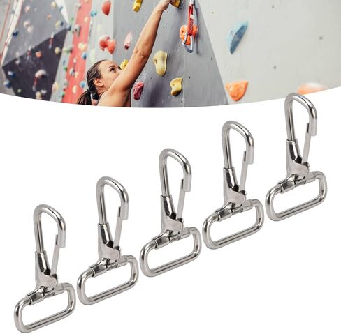 Stainless Steel Snap Hooks Rust Proof Metal Clips for Dog Leash Collar 29mm for Outdoor Supplies in Saudi Arabia