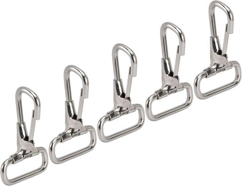 Stainless Steel Snap Hooks Rust Proof Metal Clips for Dog Leash Collar 29mm for Outdoor Supplies in Saudi Arabia