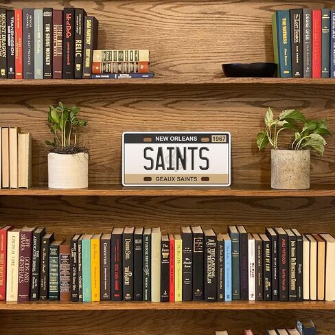 FOCO New Orleans Saints NFL لوحة ترخيص لوحة الحائط in Saudi Arabia