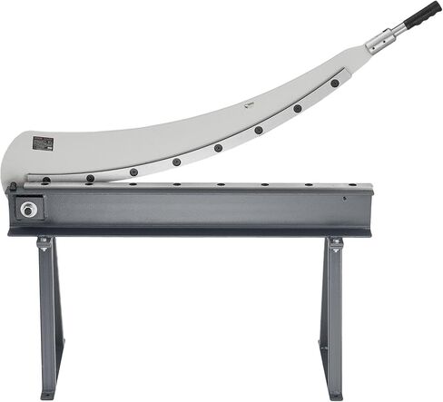 VEVOR Guillotine Shear, 39 in Bed Width Benchtop Cutter, Manual Hand Plate Shear for Metal Sheet Processing, with Q235 Material, High Precision, Stand, for PCB Board, Aluminum, Steel, Copper, Plastic in Saudi Arabia
