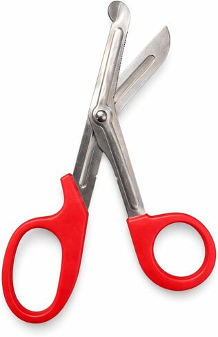 EMS Shears Red, 7.25" Paramedic Shears (1) in Kuwait