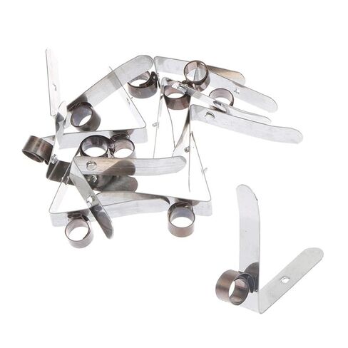 10Pcs Stainless Steel Carbon Brush Holder 7mm Diameter Spring Clip Assemblies for Factory and Workshop Use in Saudi Arabia