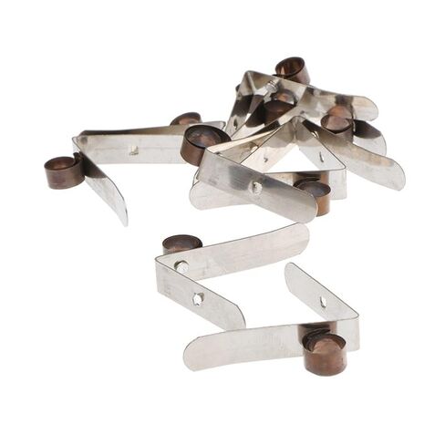 10Pcs Stainless Steel Carbon Brush Holder 7mm Diameter Spring Clip Assemblies for Factory and Workshop Use in Saudi Arabia