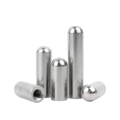304 Stainless Steel Dowel Pins - M3 M4 M5 M6 Round Head Machine Screws - 2-10 Pack Positioning Fasteners(M4x25 10pcs) in Saudi Arabia