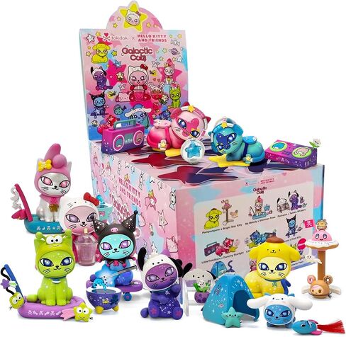 Tokidoki - Plin Box Binamel Pin - Mystery Anime Collectible - حقيبة لطيفة وملحق حقيبة ظهر - هدية صغيرة - مجموعة محدودة - مجموعة مخزنة ممتعة - دبوس الحركة in Saudi Arabia