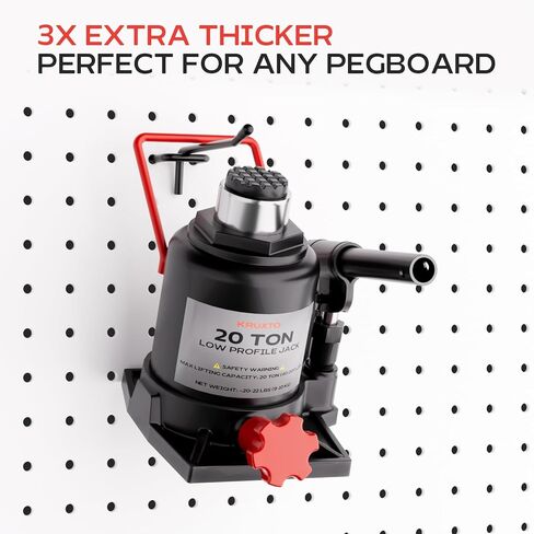 69 قطعة من خطافات بيجبورد سميكة للغاية مقاس 2/4/6 بوصة، ملحقات منظم لوحة ربط شديدة التحمل، شماعات أدوات لوحة ربط تناسب أدوات تعليق بيجبورد مقاس 1/4 بوصة، المرآب، المطبخ، ورشة العمل، الجدار والمتجر in Kuwait