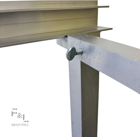 F&L Heavy-Duty Aluminum Air Handler Stand – High-Efficiency HVAC Unit for Superior Air Circulation – Corrosion-Resistant, Durable & Energy-Efficient for Home & Commercial Use (36" Tall 22" Deep HD) in Kuwait