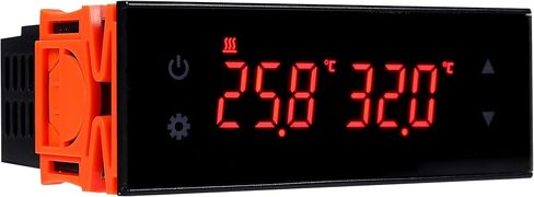 Temp Control Thermostat Operating Voltage AC110V Includes relays*3 Temperature Probe 1m Fully Automatic Intelligent Control System for All Types of Heating and Cooling Equipment. in Saudi Arabia