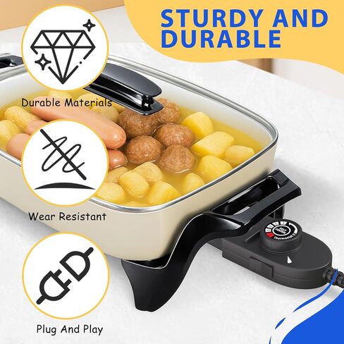 سلك ترموستات للتحكم في درجة الحرارة 06900 متوافق مع مقالي بريستو الكهربائية والشوايات وأجهزة المطبخ والشوايات لـ 40 نموذجًا محددًا in Kuwait