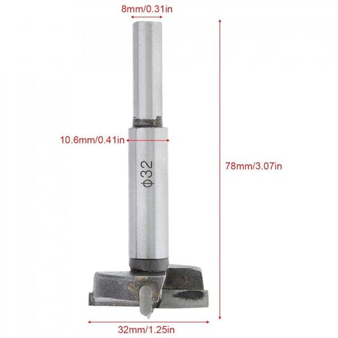 32 مللي متر التنغستن الصلب سبائك الصلب الخشب لقمة ثقب النجارة فتاحة للحفر على اللوح الجصي/الألواح البلاستيكية/لوحة خشبية in Kuwait