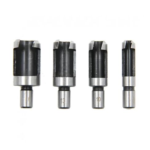 4 قطعة مثقاب مركزي من الفولاذ الكربوني لقطع النجارة لأعمال الخشب والنجار وحفر ثقب الخشب in Kuwait