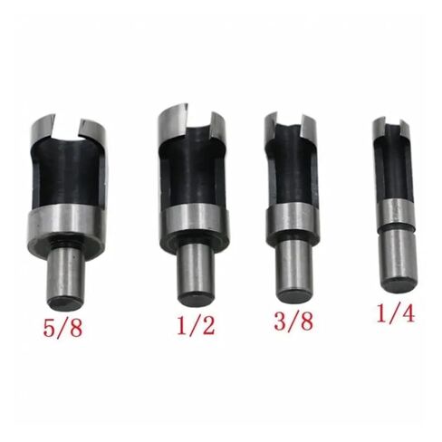 4 قطعة مثقاب مركزي من الفولاذ الكربوني لقطع النجارة لأعمال الخشب والنجار وحفر ثقب الخشب in Kuwait