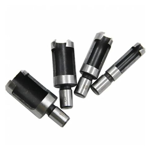 4 قطعة مثقاب مركزي من الفولاذ الكربوني لقطع النجارة لأعمال الخشب والنجار وحفر ثقب الخشب in Kuwait