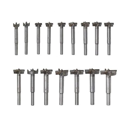 16/18pcs Woodworking Multi-Tooth Drill Bits High Carbon Steel Boring Drill Bits Self Centering Hole Saw Cutter Tools(18pcs) in Saudi Arabia