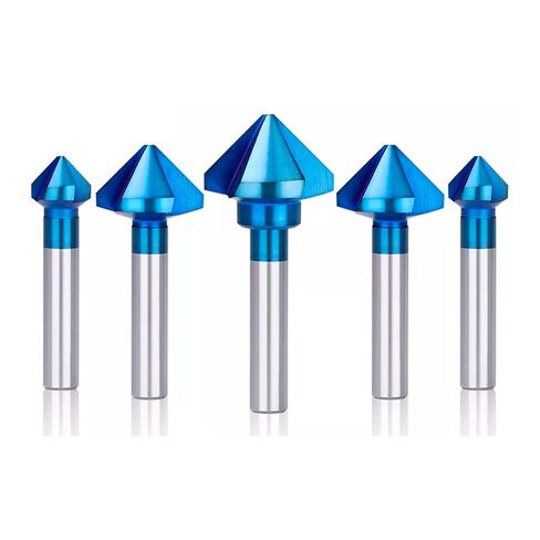 1pcs Chamfering Cutter 3 Flute 90 Degrees Countersink Drill Bit 4.5-50mm HSS Steel Wood Metal Hole Cutter Metal Drilling Tools(16.5mm) in Saudi Arabia