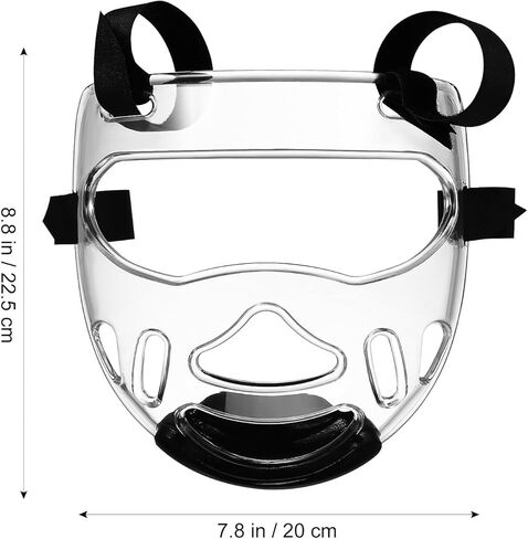 Detachable Taekwondo Face Shield Sparring Face Guard Protective Sports Cover for Boxing Karate Martial Arts Training in Saudi Arabia