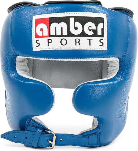 Classic Headgear for Boxing & MMA, Full-Face Training Head Guard with Cheek Protection, Adjustable Fit, Durable Leather & Multi-Layer Padding for Sparring and Muay Thai in Saudi Arabia