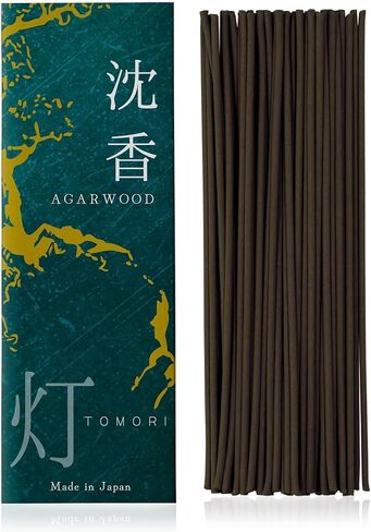 توموري اليابانية أجاروود البخور العصي الطبيعية عصي البخور حوالي 60pcs العطرية التأمل التهدئة تخفيف الإجهاد الاسترخاء Zen Japanesetemple التي صنعت في اليابان in Kuwait