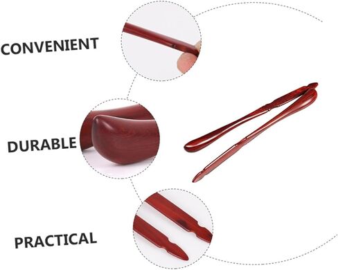 Totority 2pcs Rosewood Dulcimer Practice Hammers with Bucket Large Bird-shaped Yangqin Mallets Professional Dulcimer Parts for Instrument Practice and Replacement in Saudi Arabia