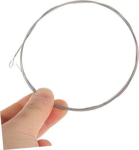 Totority 2Pcs Steel Dulcimer Strings Replacement Instrument Strings with Crisp Sound for Dulcimer Players and Musicians Easy to Install Stable Quality in Saudi Arabia