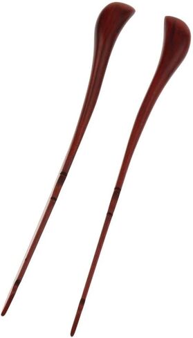 2 Pieces Hammered Dulcimer Sticks Mallets Training Hammers Cylinder Handmade Wooden in Saudi Arabia