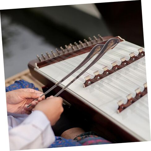 Professional Ebony Dulcimer Hammers with Bucket Bird-type Mallets for Yangqin Practice Premium Ebony Dulcimer Accessories Musical Instrument Parts Replacement in Saudi Arabia