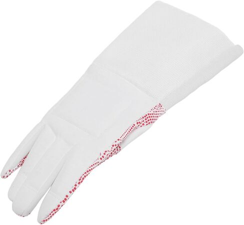Leather Fencing Glove for Adults, Right Hand, Plastic Dot Anti Skid Design - Enhanced Grip, Flexible Fit, Ideal for Epee and Foil Training (L) in Kuwait