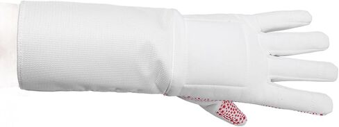 Leather Fencing Glove for Adults, Right Hand, Plastic Dot Anti Skid Design - Enhanced Grip, Flexible Fit, Ideal for Epee and Foil Training (L) in Kuwait