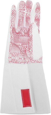 Leather Fencing Glove for Adults, Right Hand, Plastic Dot Anti Skid Design - Enhanced Grip, Flexible Fit, Ideal for Epee and Foil Training (L) in Kuwait