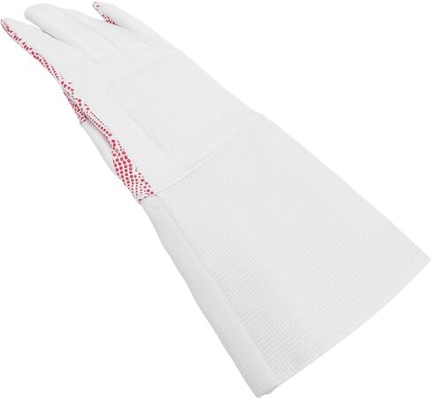 Leather Fencing Glove for Adults, Right Hand, Plastic Dot Anti Skid Design - Enhanced Grip, Flexible Fit, Ideal for Epee and Foil Training (L) in Kuwait