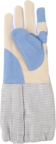 Padded Fencing Glove Right Handed, Durable Knitted Fabric, Breathable Sabre Glove for Training Protection - Anti Slip Grip, Injury Reduction, Ideal for Sabre Swordsmanship (S Size) in Kuwait