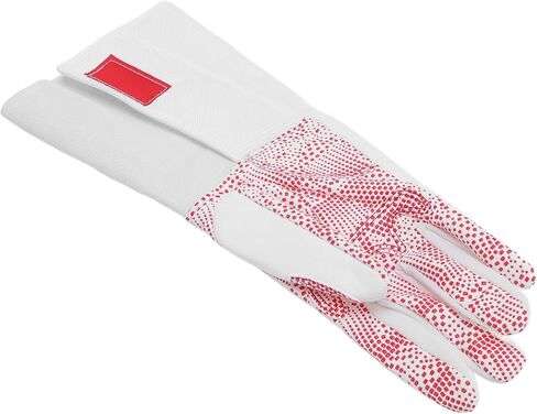 Leather Fencing Glove for Adults, Right Hand, Plastic Dot Anti Skid Design - Enhanced Grip, Flexible Fit, Ideal for Epee and Foil Training (S) in Kuwait