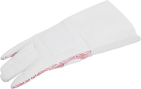Leather Fencing Glove for Adults, Right Hand, Plastic Dot Anti Skid Design - Enhanced Grip, Flexible Fit, Ideal for Epee and Foil Training (S) in Kuwait