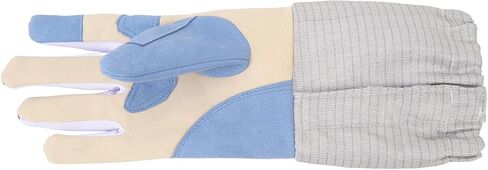 Padded Fencing Glove Right Handed, Durable Knitted Fabric, Breathable Sabre Glove for Training Protection - Anti Slip Grip, Injury Reduction, Ideal for Sabre Swordsmanship (XS) in Kuwait