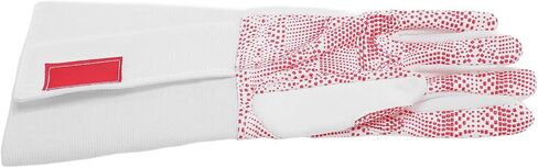 Leather Fencing Glove for Adults, Right Hand, Plastic Dot Anti Skid Design - Enhanced Grip, Flexible Fit, Ideal for Epee and Foil Training (XS) in Kuwait